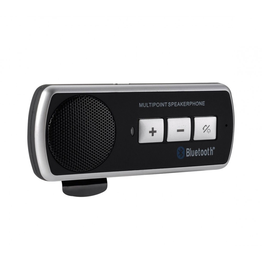 121695 Kit bluetooth MULTIPOINT SPEAKER PHONE 4.0V mains libres durée appel 18h