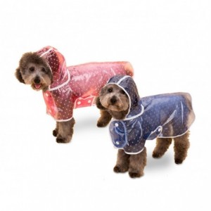 4494 Imperméable pour chien et chat de petite taille avec capuche