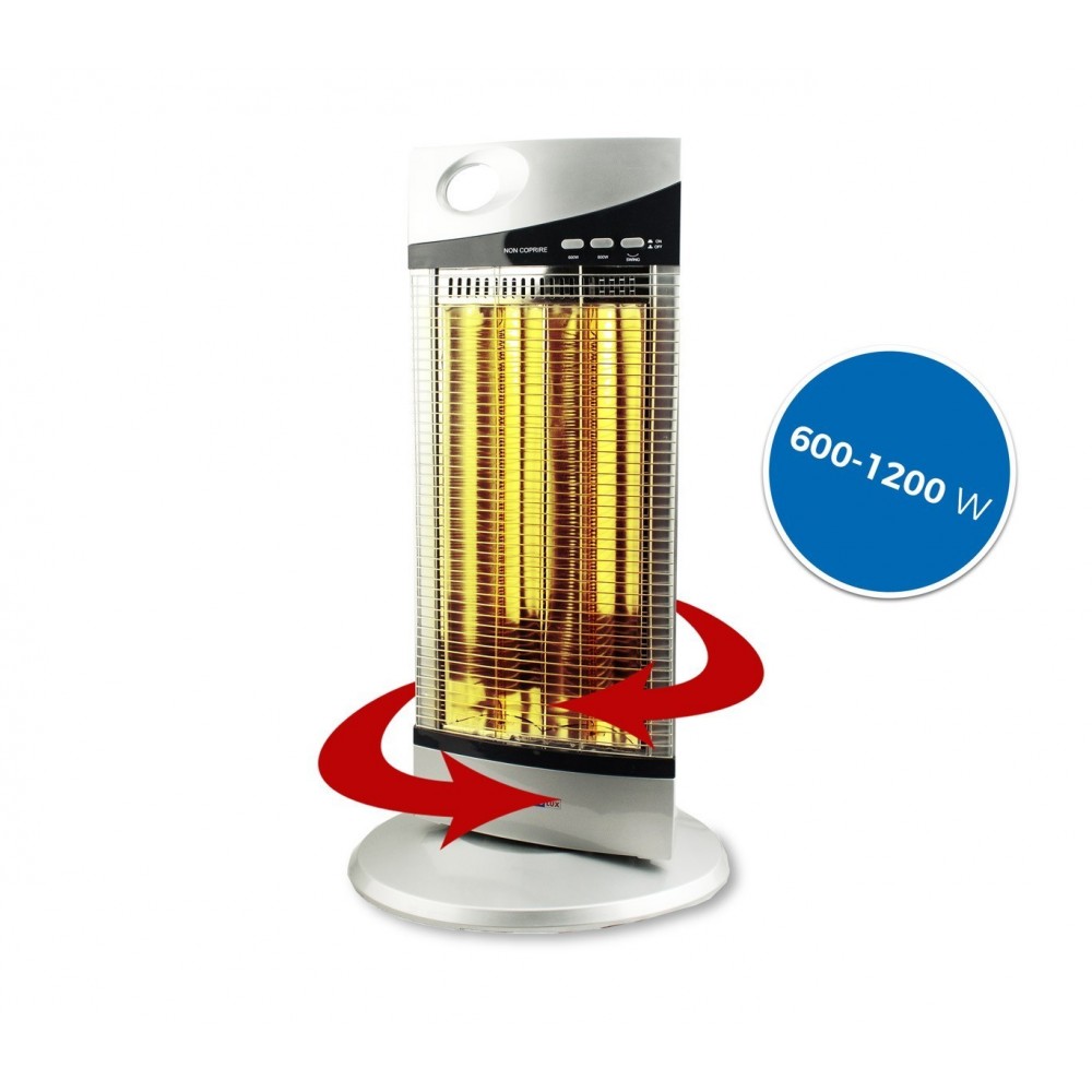 586115 Chauffage en fibres de carbone oscillant DCG à économie d'énergie 900W