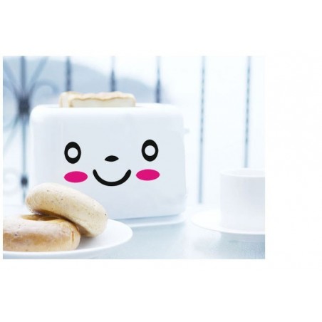 Sticker de sourire autocollants - décorer la maison porte du réfrigérateur - wc