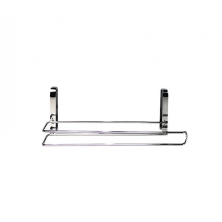 4479 Porte Essuie-tout en acier chromé pour étagères