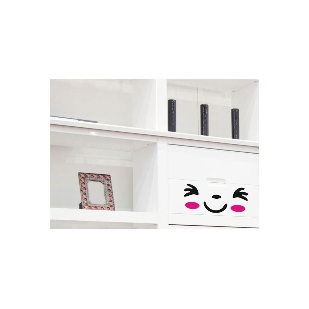 Sticker de sourire autocollants - décorer la...