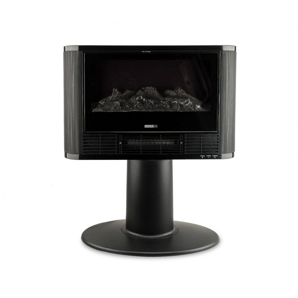 585906 Cheminée électrique sur pied DICTROLUX effet de flammes 900-1800 Watt