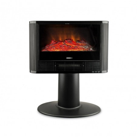 585906 Cheminée électrique sur pied DICTROLUX effet de flammes 900-1800 Watt