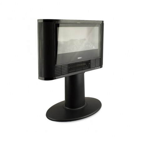 585906 Cheminée électrique sur pied DICTROLUX effet de flammes 900-1800 Watt