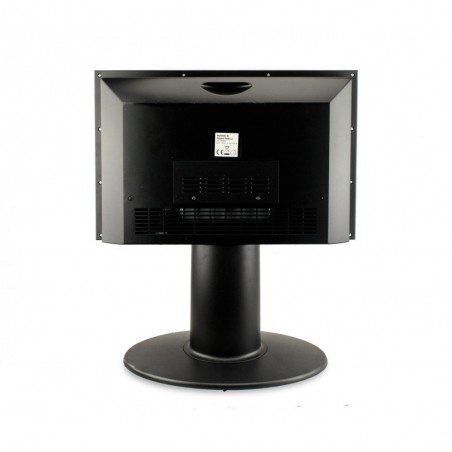 585906 Cheminée électrique sur pied DICTROLUX effet de flammes 900-1800 Watt