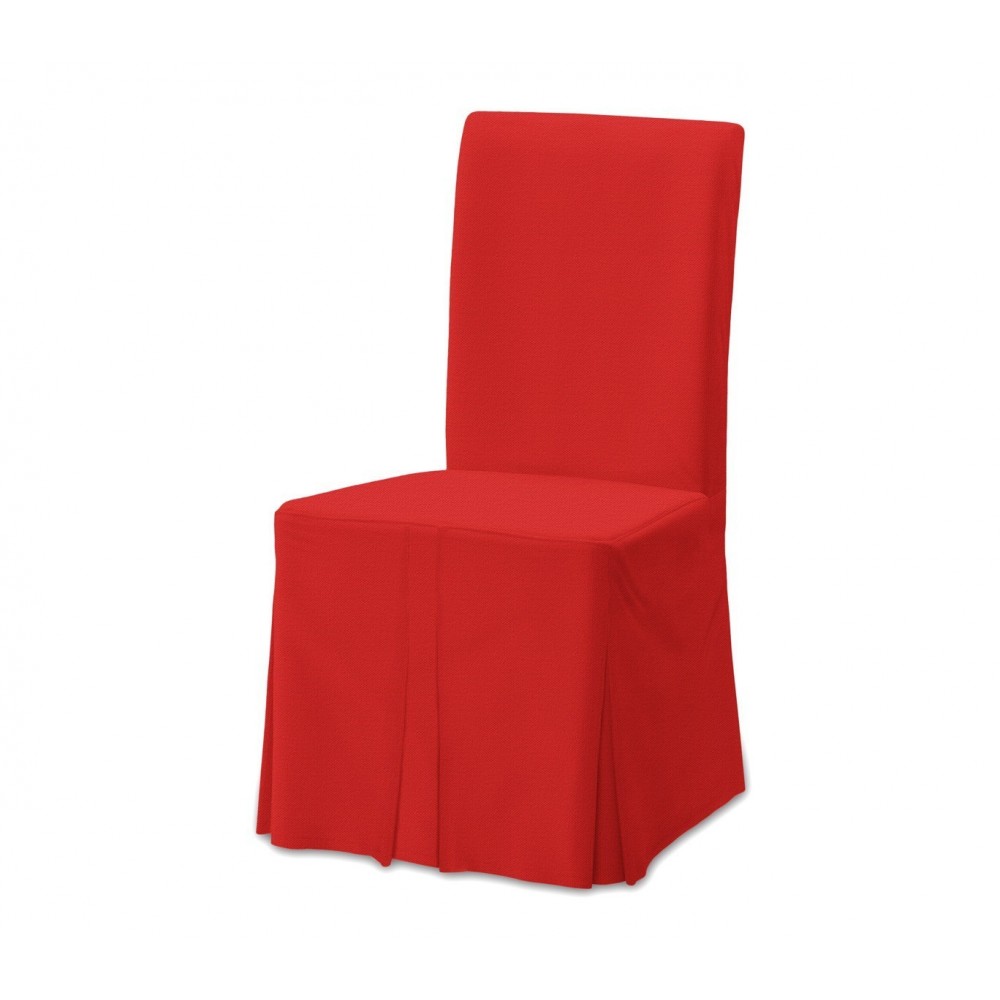 518430 Set de 2 housses rouges de chaise de Noël en TNT idéal pour les fêtes