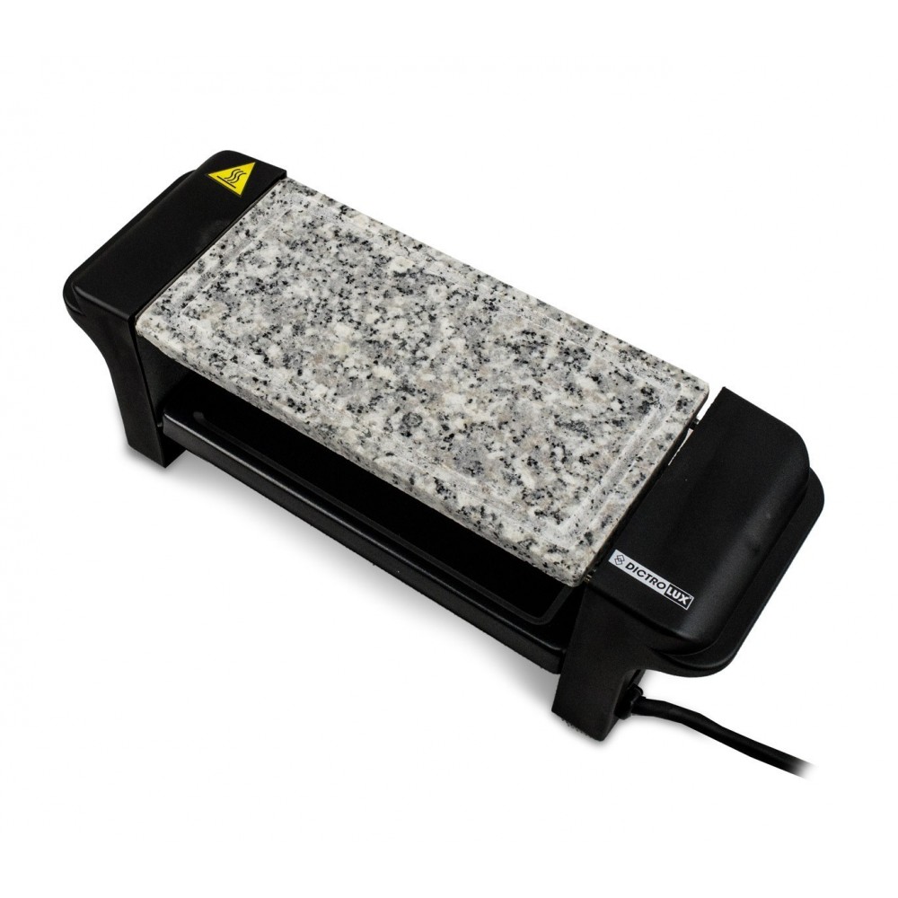 871100 Appareil à raclette 2 en 1 DICTROLUX pierre à cuire 2 personnes 350W