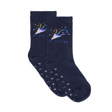 N523 Lot de 6 paires chaussettes antidérapantes fille SHALLY taille unique 32/36