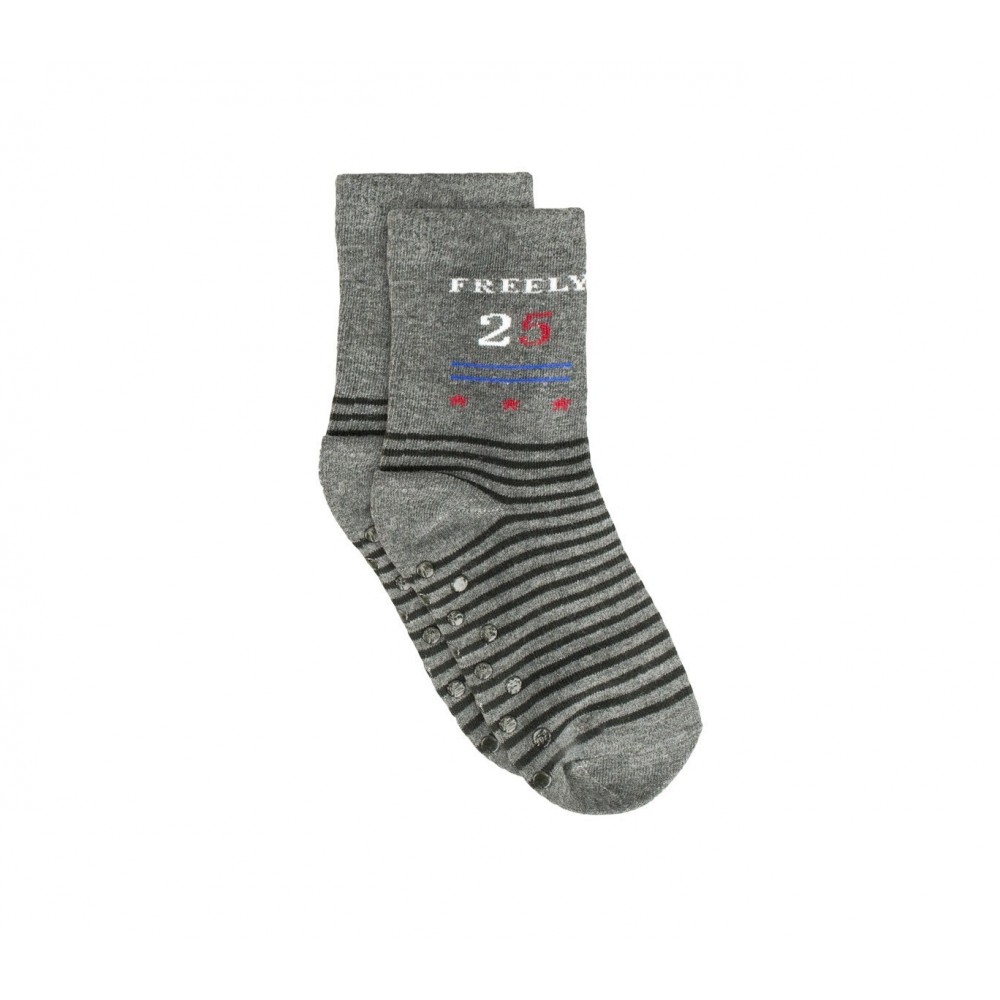 N623 Lot 6 paires chaussettes antidérapantes garçon BABY BOY taille unique 22/26