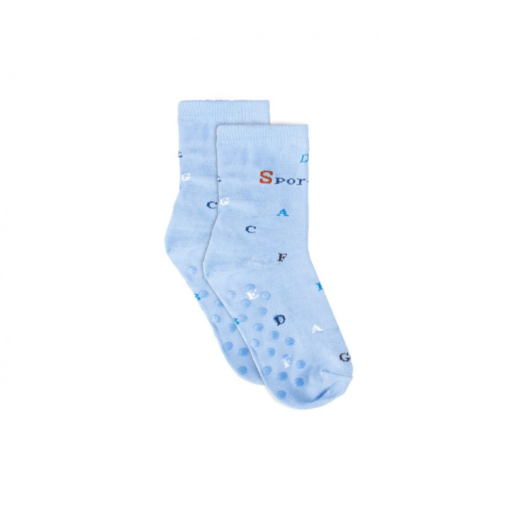 N623 Lot 6 paires chaussettes antidérapantes garçon BABY BOY taille unique 22/26