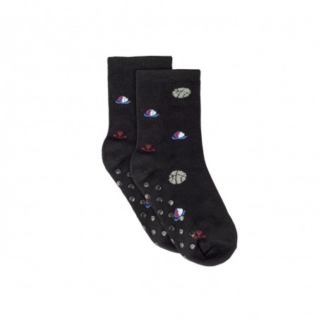N623 Lot 6 paires chaussettes antidérapantes garçon BABY BOY taille unique 22/26