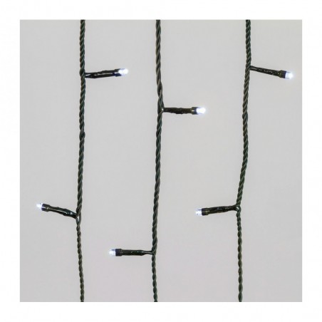 561313 Rideau lumineux Noël 180 led lumière froide pour sapins jusqu'à 180 cm