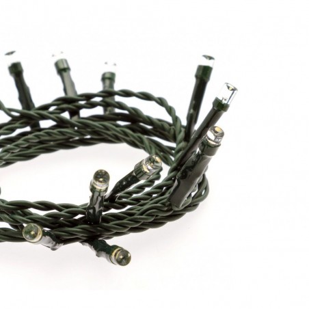 561315 Rideau lumineux Noël 180 led lumière chaude pour sapins jusqu'à 180 cm