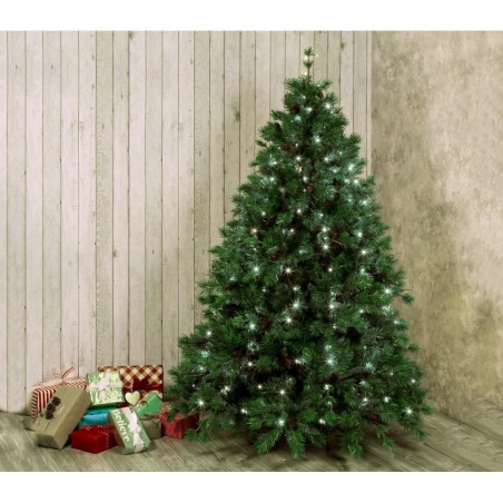 561320 Rideau lumineux Noël 270 led lumière froide pour sapin jusqu’à 210 cm