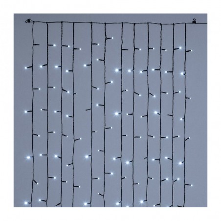 561320 Rideau lumineux Noël 270 led lumière froide pour sapin jusqu’à 210 cm