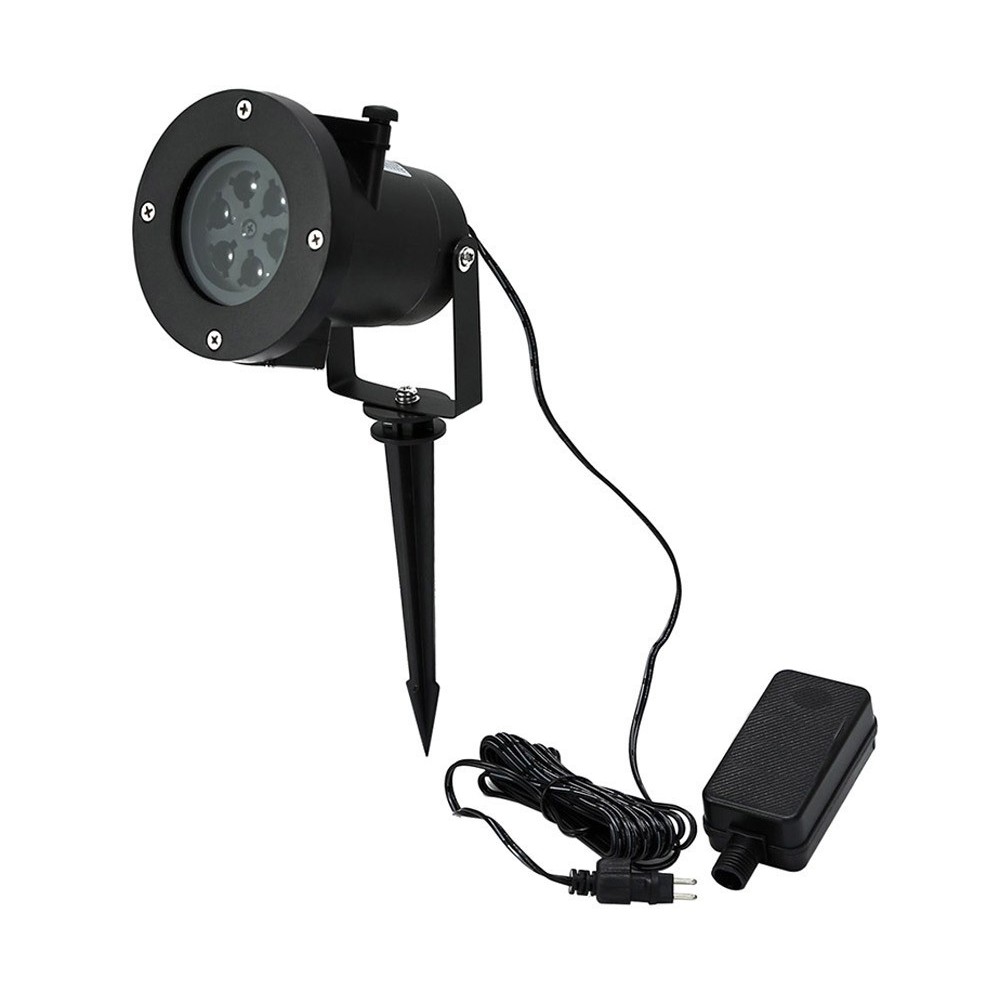 560895 Projecteur laser LED lumineux effet ÉTOILES d'extérieur résistant à l'eau