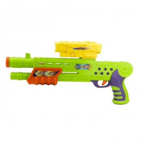 168837 Pistolet en plastique SHOOT PLAY CIGIOKI avec balles souples et quilles 168837 Pistolet en plastique SHOOT PLAY CIGIOKI avec balles souples et quilles