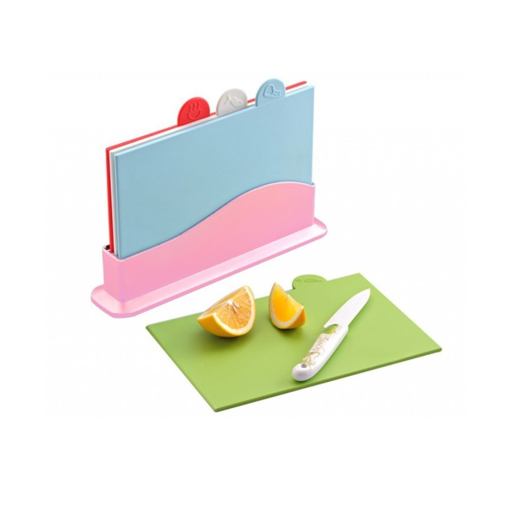 Kit 4 planches à découper - ensemble de cuisine...