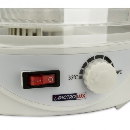 892100 Cuiseur vapeur 2 paniers DICTROLUX capacité 5,5 litres 600 W