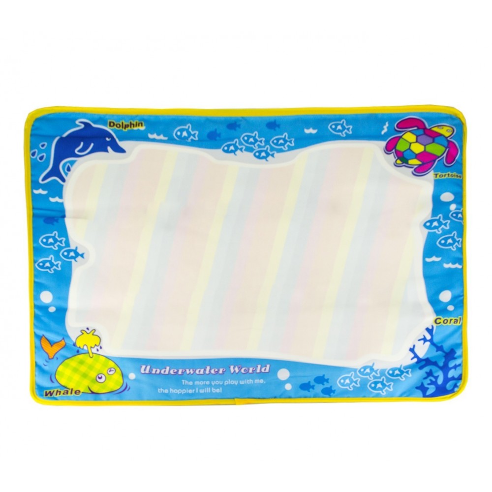 122064  Tapis magique lavable 70 x 50 cm pour colorier avec feutre à l'eau