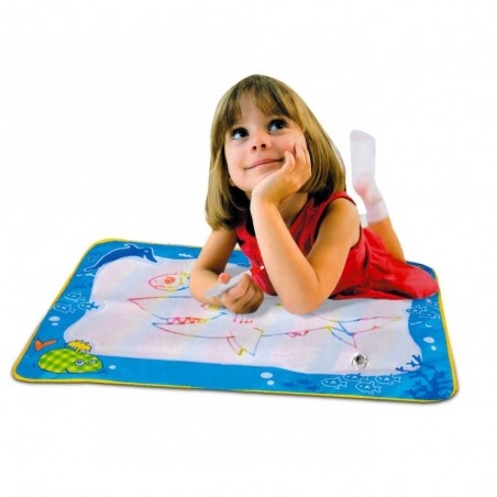 122064  Tapis magique lavable 70 x 50 cm pour colorier avec feutre à l'eau