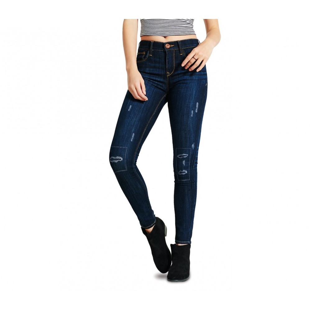 Short pour femmes en jeans FORBIDDEN ZONE effet moulant 