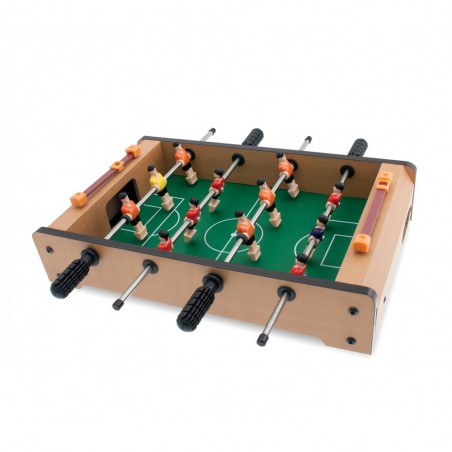 634430 Mini baby-foot de table avec 12 joueurs 4 barres 36 x 22 x 7 cm