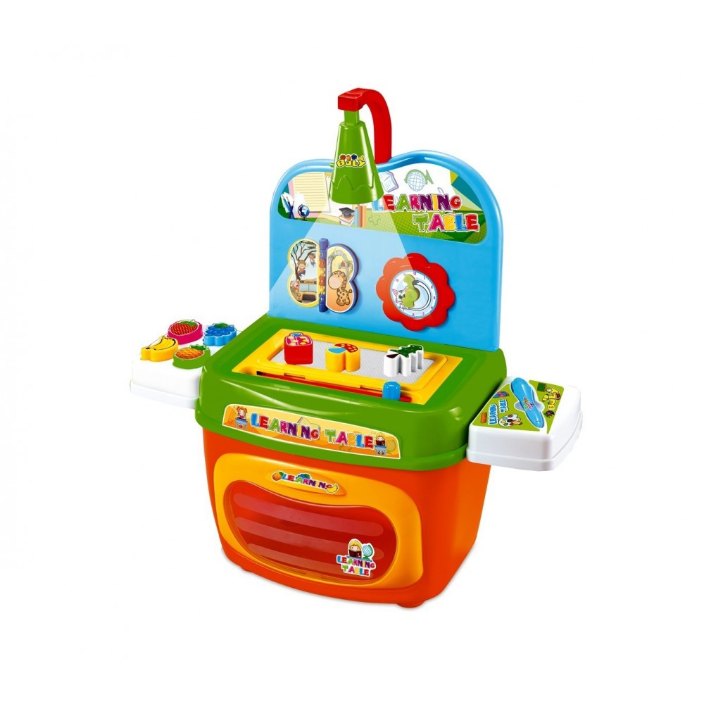 647256 Table atelier pâte à modeler DECORA KID plusieurs accessoires et moules