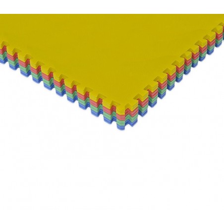 393062 Tapis puzzle en mousse 10 pièces LES TRANSPORTS 32 x 32 x 1 cm