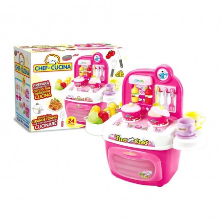 647249 Cuisine pour enfant PETIT CHEF avec four et lave-vaisselle 35 accessoires