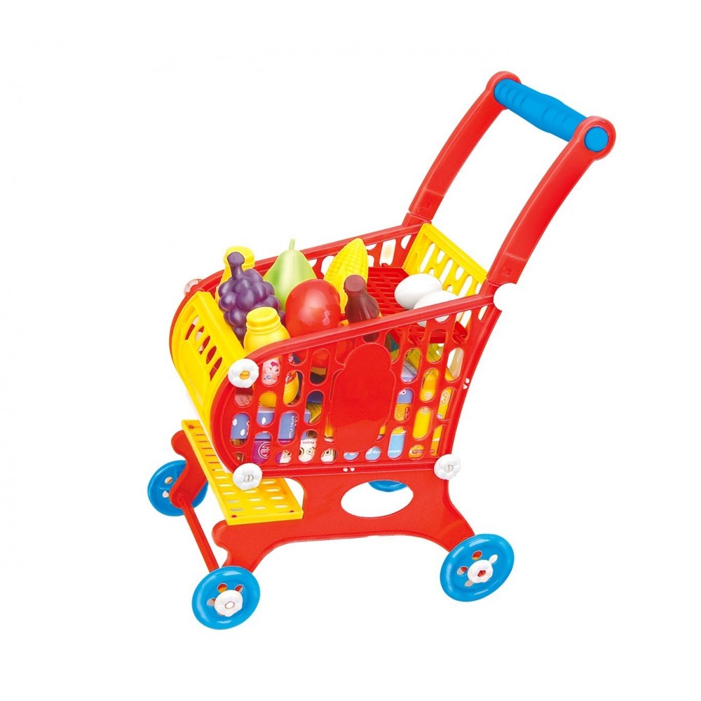 632306 Chariot de supermarché 2 en 1 MINNIE avec panier amovible