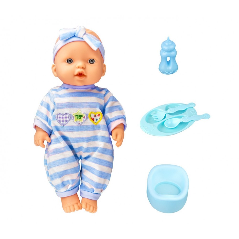 103525 Poussette avec poupée TRY-ME DOLCE AMORE elle peut parler rire et pleurer
