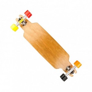 515579 Skate Longboard SKULL ABEC-9 truck en aluminium 115 x 23 cm roues 70 mm 2