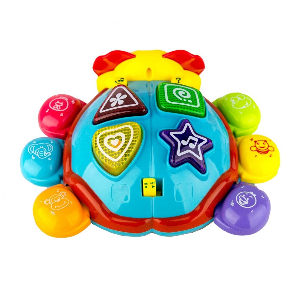 341124 Jeu musical Camion Xylophone CIGIOKI avec roues et 2 baguettes