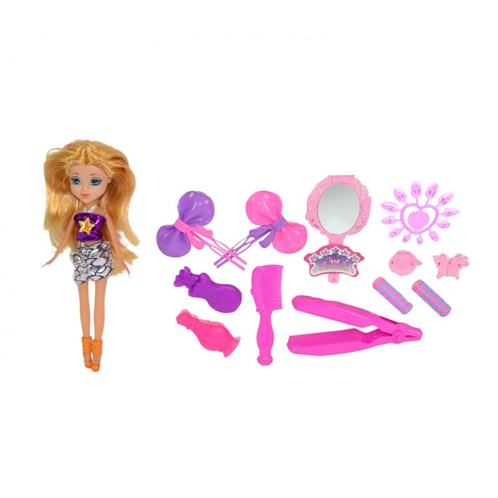 250594 Poupée fashion doll Patty adore la mode avec accessoires