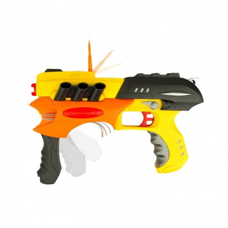 168837 Pistolet en plastique SHOOT PLAY CIGIOKI avec balles souples et quilles 168837 Pistolet en plastique SHOOT PLAY CIGIOKI avec balles souples et quilles