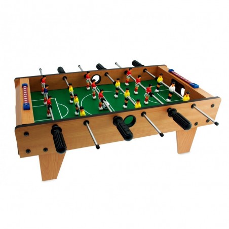 634454 Baby-foot en bois CHAMPIONS FOOTBALL avec 14 joueurs 80 x 42,5 x 63 cm