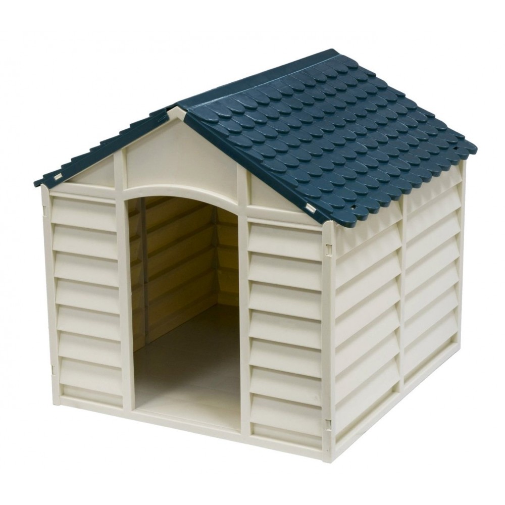 4568 Niche en résine pour chien de grande taille 78 x 85 x 80 cm
