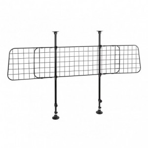 4558 Grille de séparation universelle et extensible pour voiture en métal