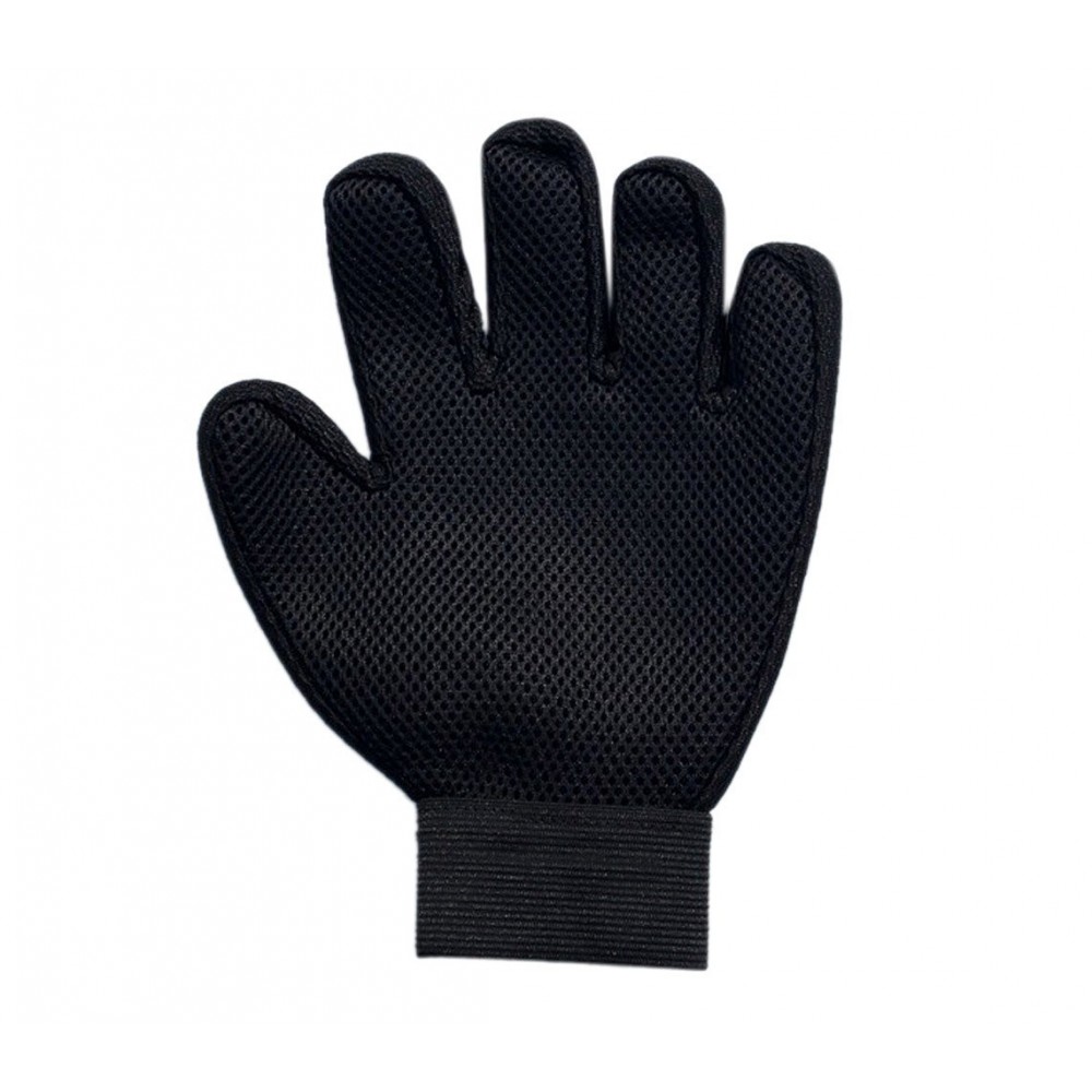 4560 Gant de toilettage pour chat brosse de massage bleu en silicone résistant