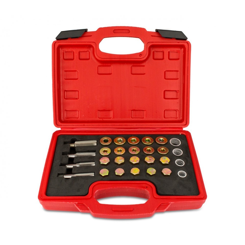 KIT DE 64 PCS RÉPARATION FILET BOUCHON HUILE COUPE