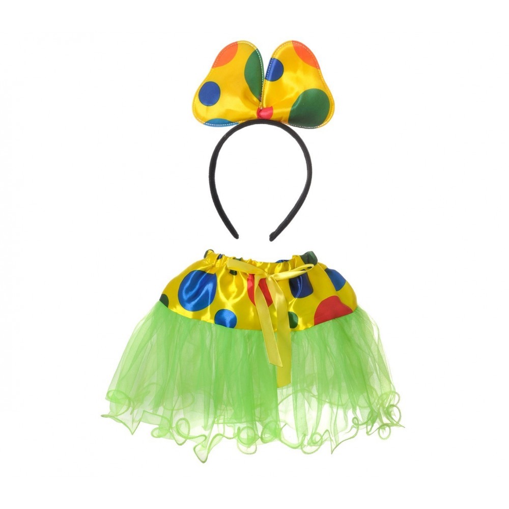 441027 Déguisement de carnaval CLOWN taille unique 2 pièces