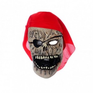 441621 Masque de déguisement de carnaval PIRATE ZOMBIE bandana taille unique