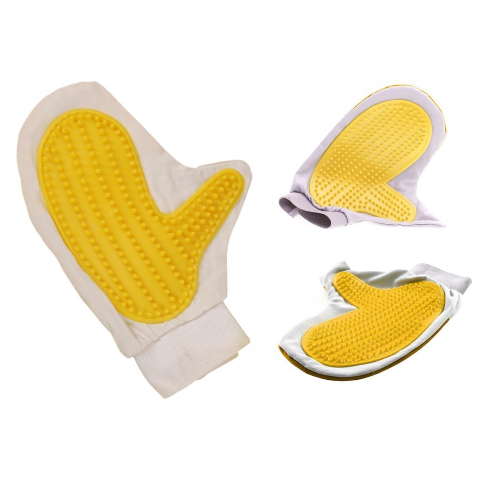 Gants effet Massage - Retire poils - Chien,...
