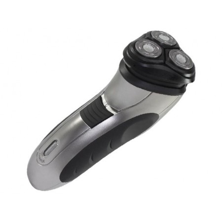 Rasoir électrique sans fil et rechargeable avec 3 têtes rotatives, Wet & Dry