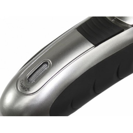 Rasoir électrique sans fil et rechargeable avec 3 têtes rotatives, Wet & Dry