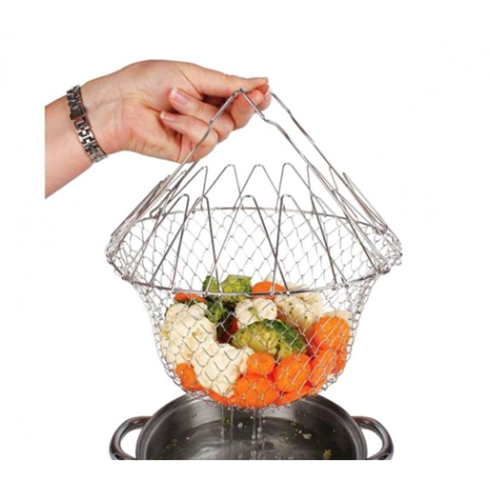 Passoire pliable / panier-filtre