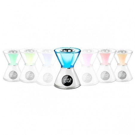 Diffuseur de parfum avec réveil et chromothérapie - essences vaporisateur