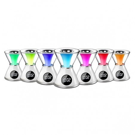 Diffuseur de parfum avec réveil et chromothérapie - essences vaporisateur